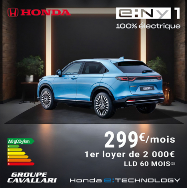 Profitez de 2 mois de loyer offerts sur les Honda Jazz, HR-V et Civic !